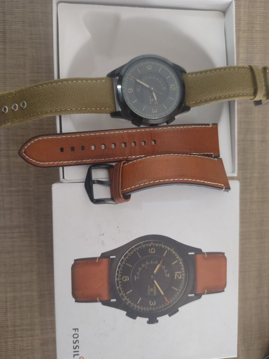 how to use hybrid smartwatch fossil