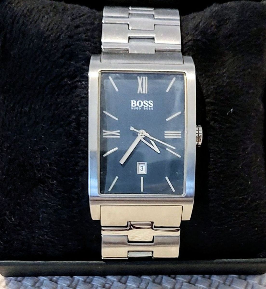 Relógio Hugo Boss Masculino, Original em Aço. Características do ...