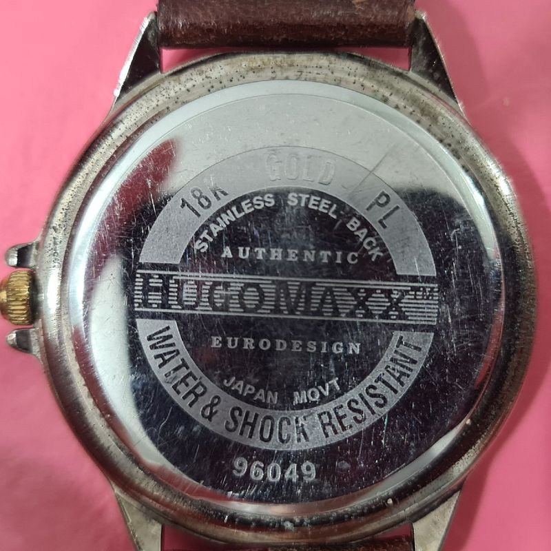 Relogio Hugo Maxx 18k Gold Hugo Maxx Usado 75082928 enjoei