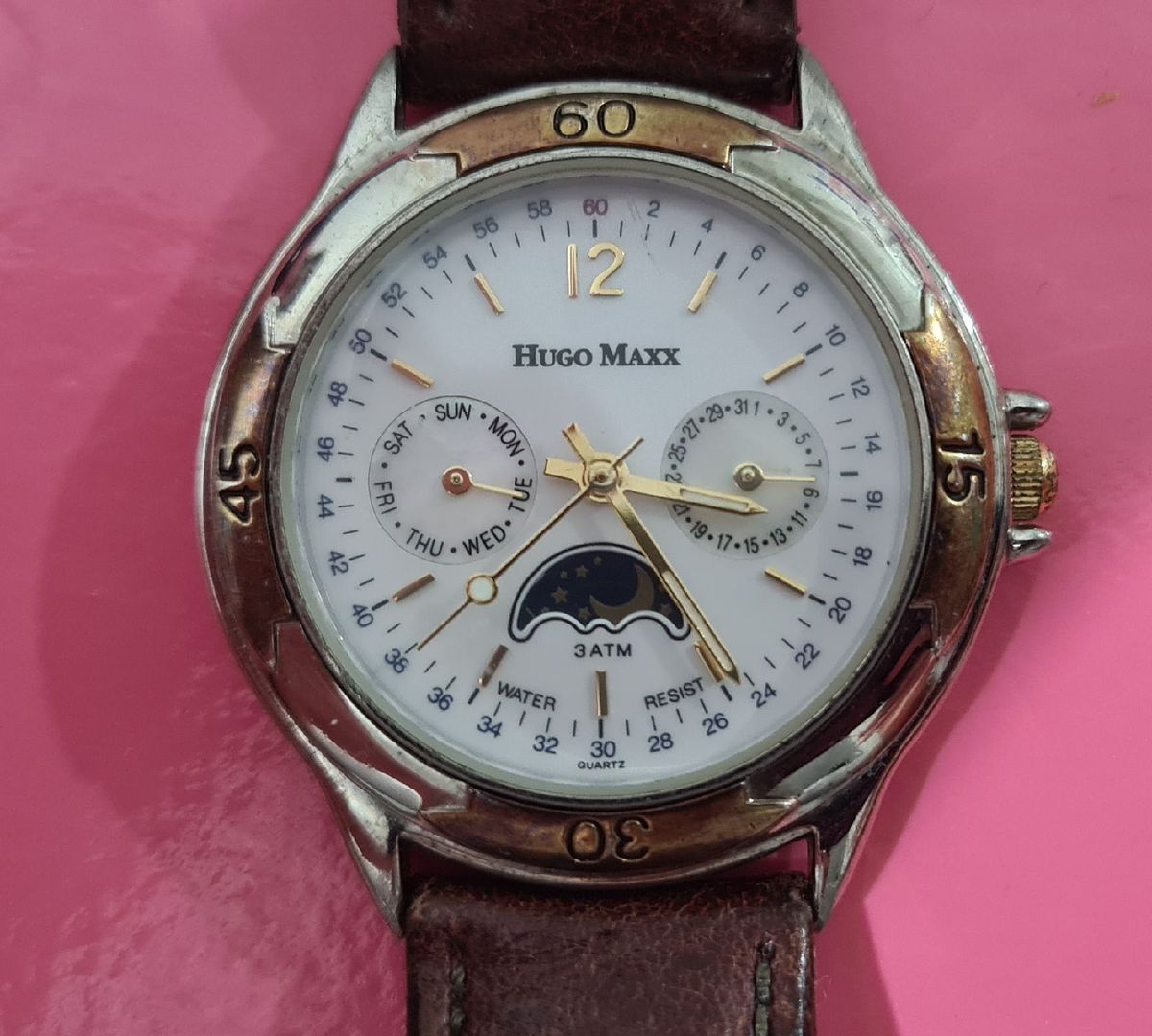 Hugo maxx best sale watch 18k gold