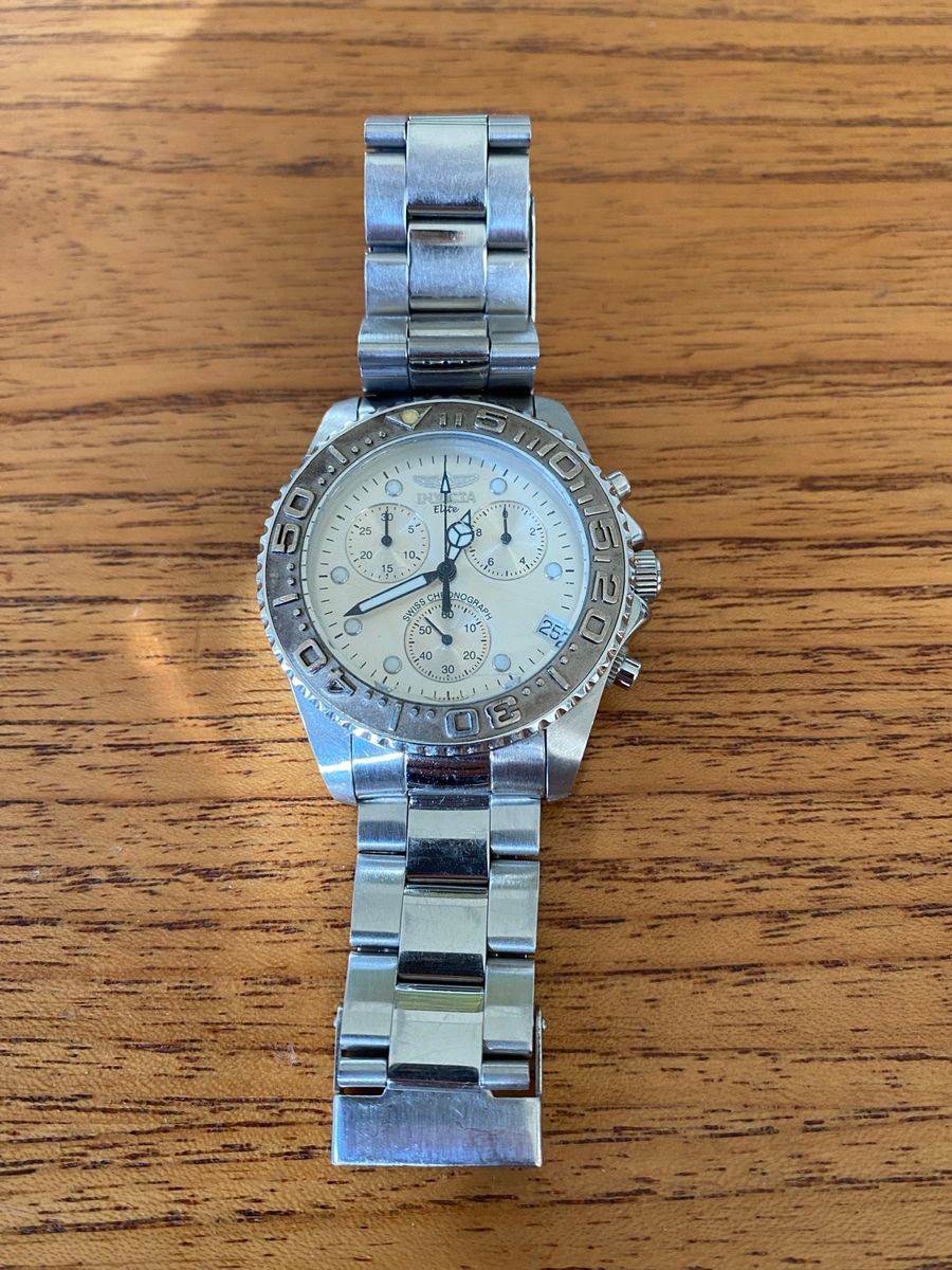 Relógio Invicta Elite Swiss Chronograph Invicta Usado 124015045