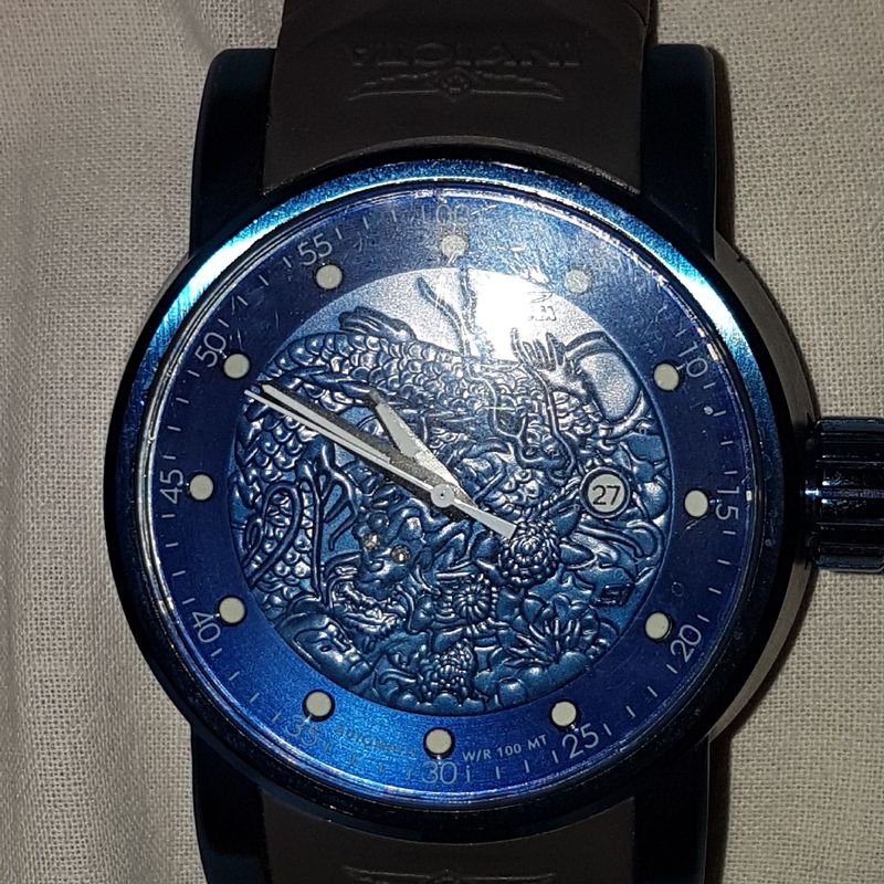 Relogio Invicta Yakuza Automatico Modelo 18214 Azul. Relogio Masculino Invicta Usado 39457121 enjoei