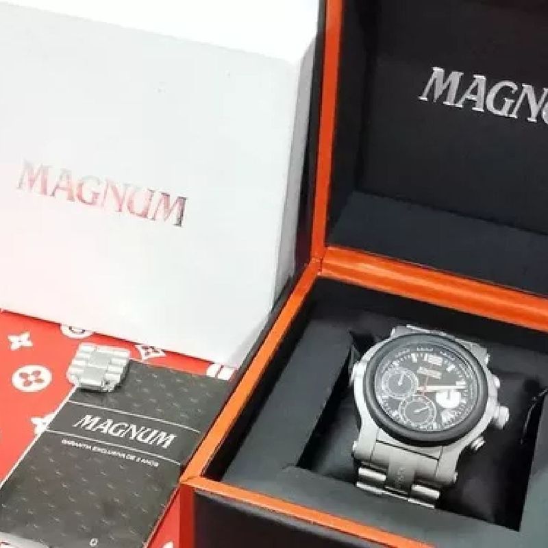 Relógio Magnum Scuba Original Masculino Ma30801p | Relógio Masculino Magnum  Nunca Usado 71048933 | enjoei