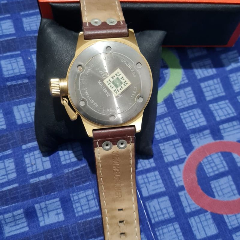 Relógio Magnum Masculino Dourado Military MA32952P - Relojoaria Invictos