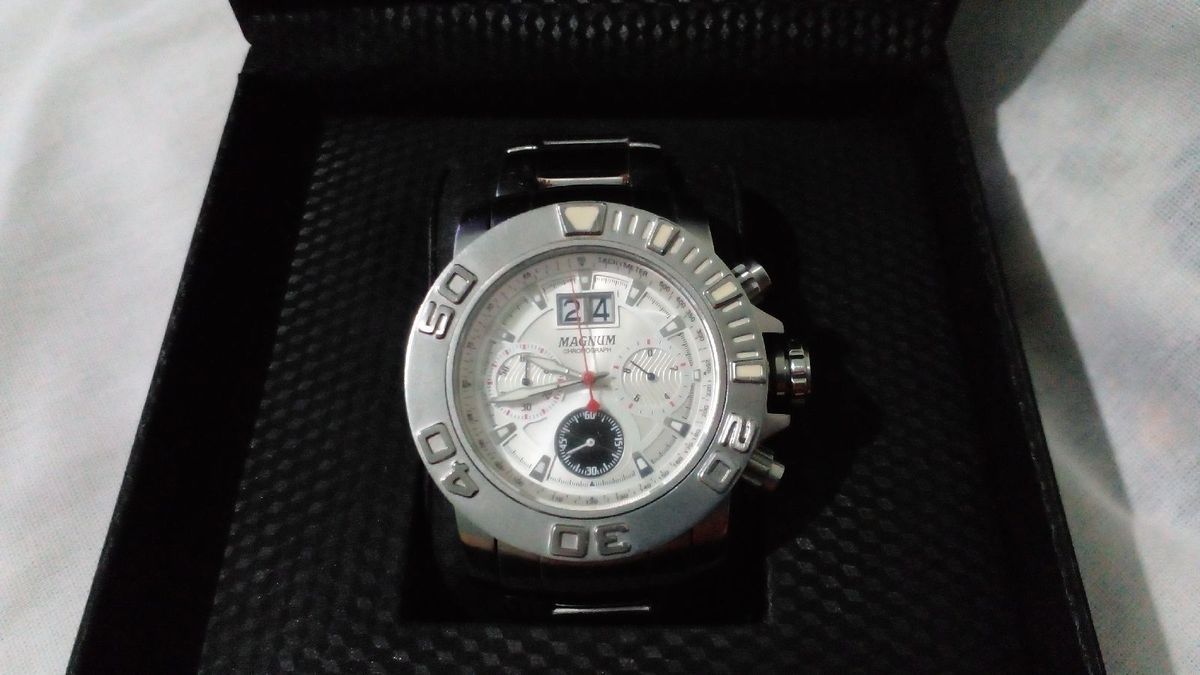 Relógio Magnum Scuba Original Masculino Ma30801p | Relógio Masculino Magnum  Nunca Usado 71048933 | enjoei