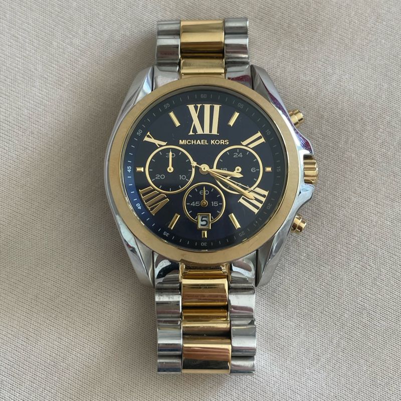 Relogio michael kors azul marinho sale feminino