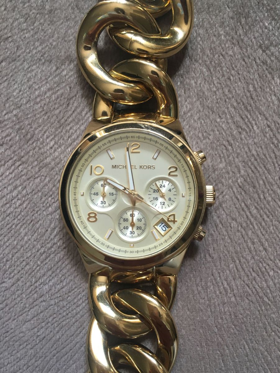 relogio michael kors pulseira corrente