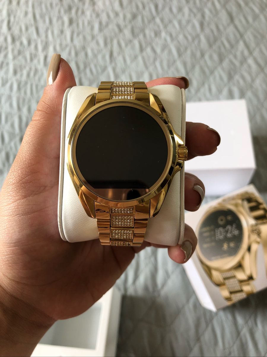 preço relogio digital michael kors