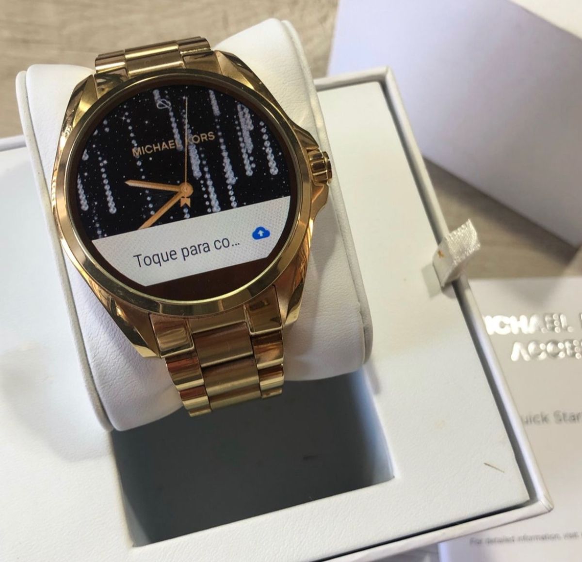relogio michael kors digital feminino