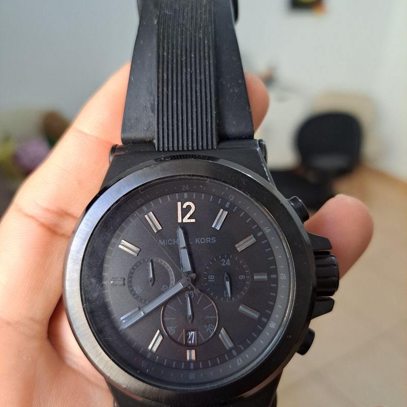 Relógio Michael Kors Masculino Mk8152 Dylan Preto 48mm - Preto