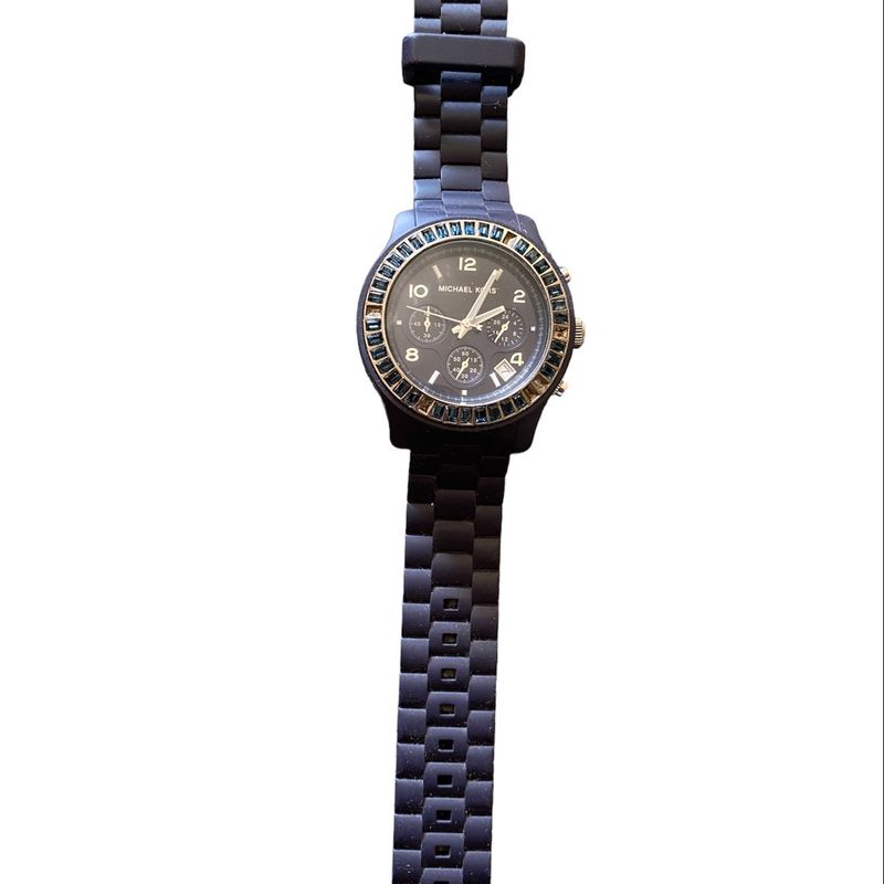 Relogio michael kors 2024 azul marinho feminino