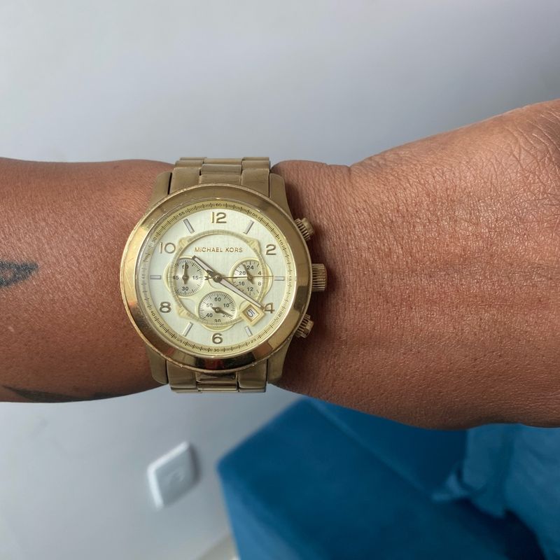 Relógio Michael Kors Mk-8077 Relógio Feminino Michael Kors Usado  107359339 enjoei