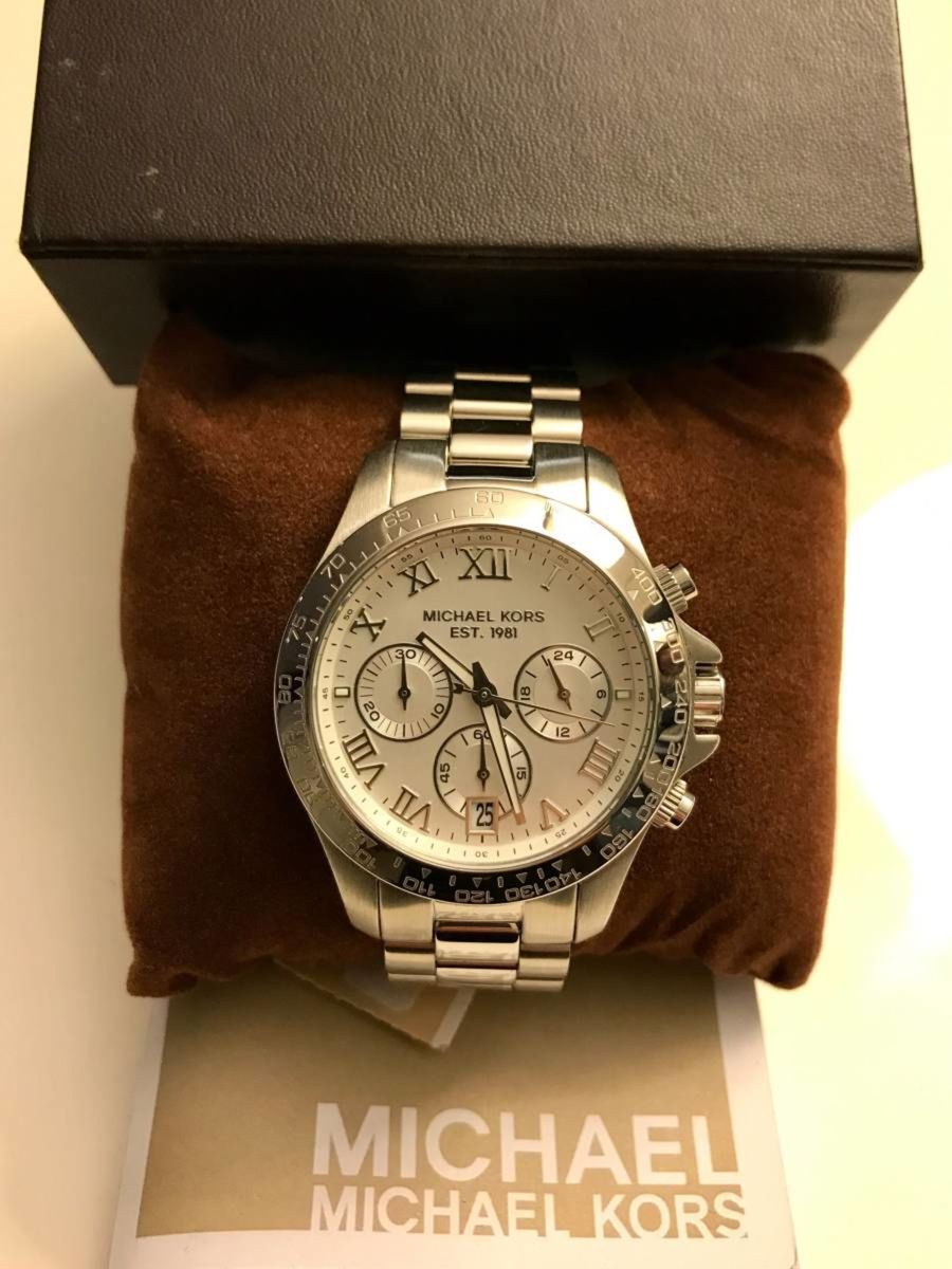 relogio michael kors preto fosco