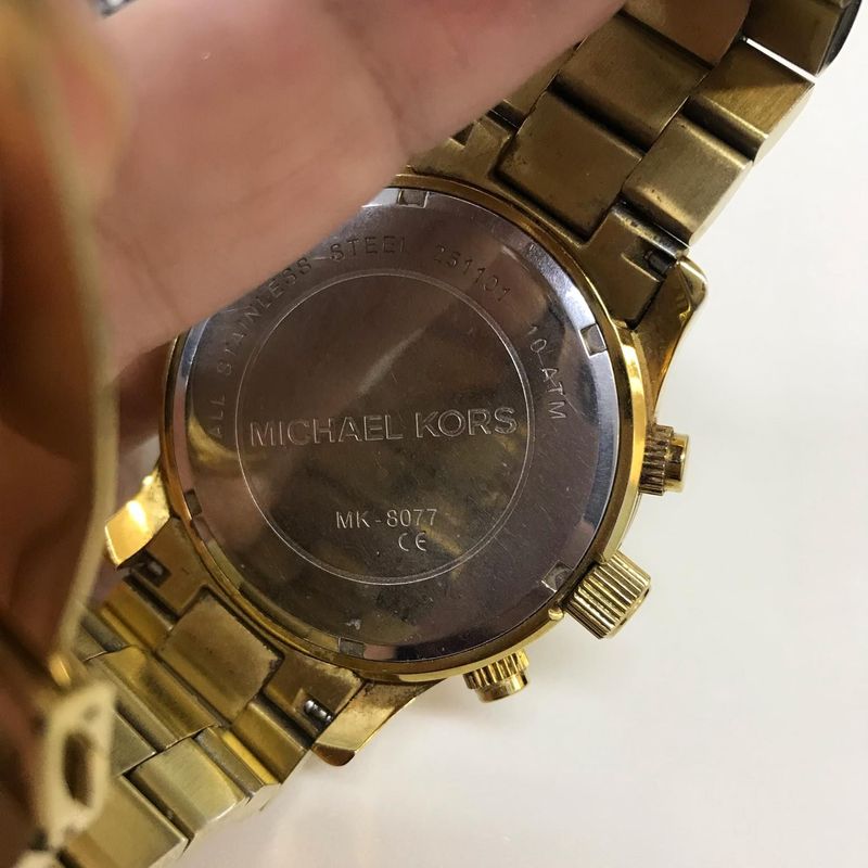 Relogio michael kors sales mk8077