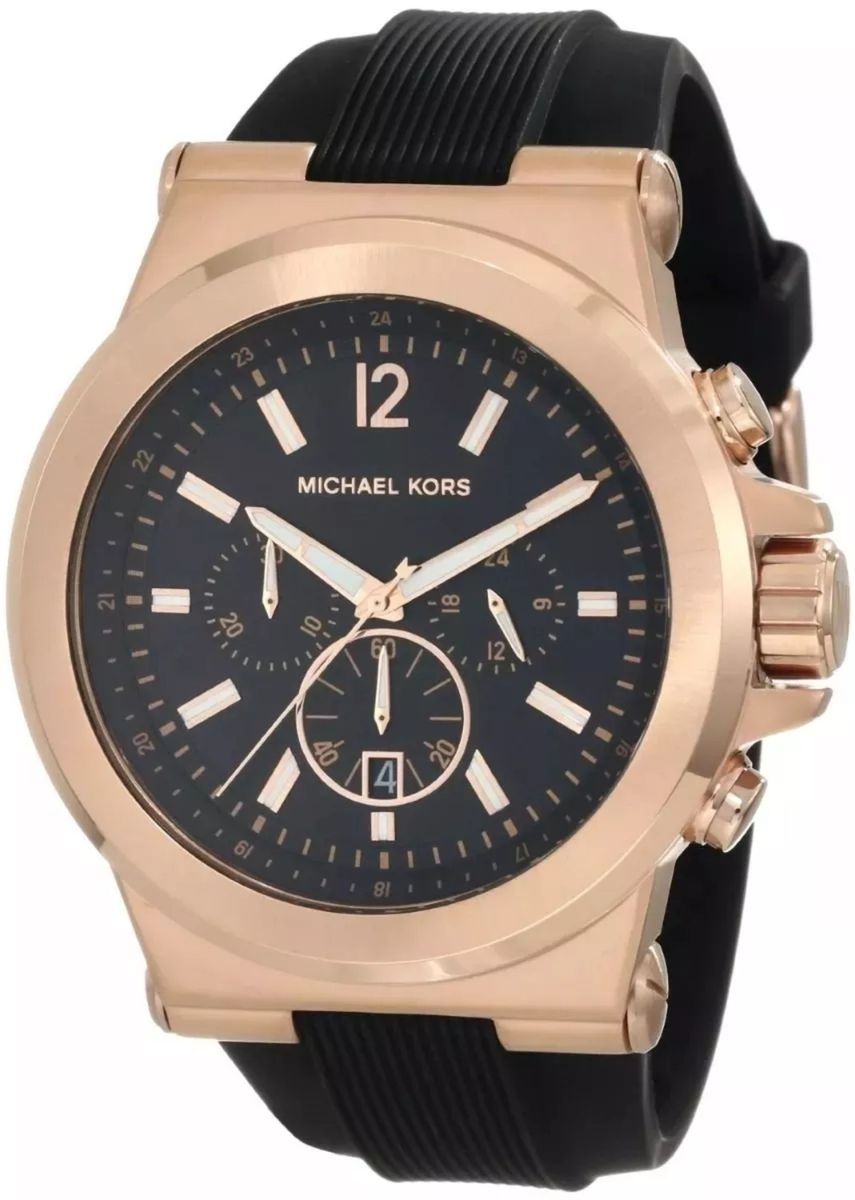 relogio michael kors dourado masculino