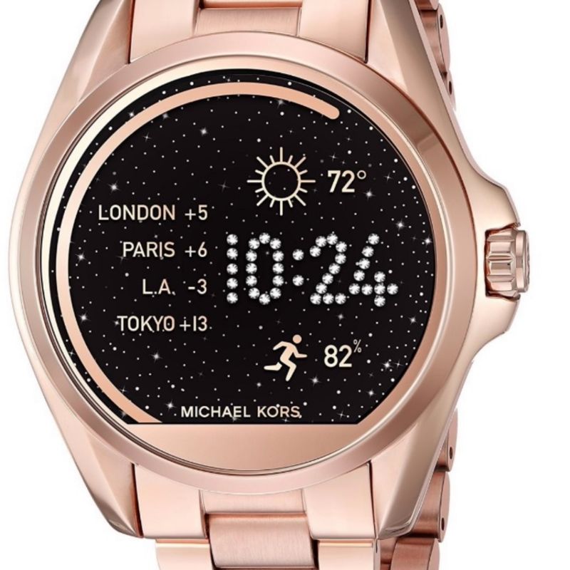 Smartwatch Relogio Michael Kors Rose Digital Rose Gold Relogio