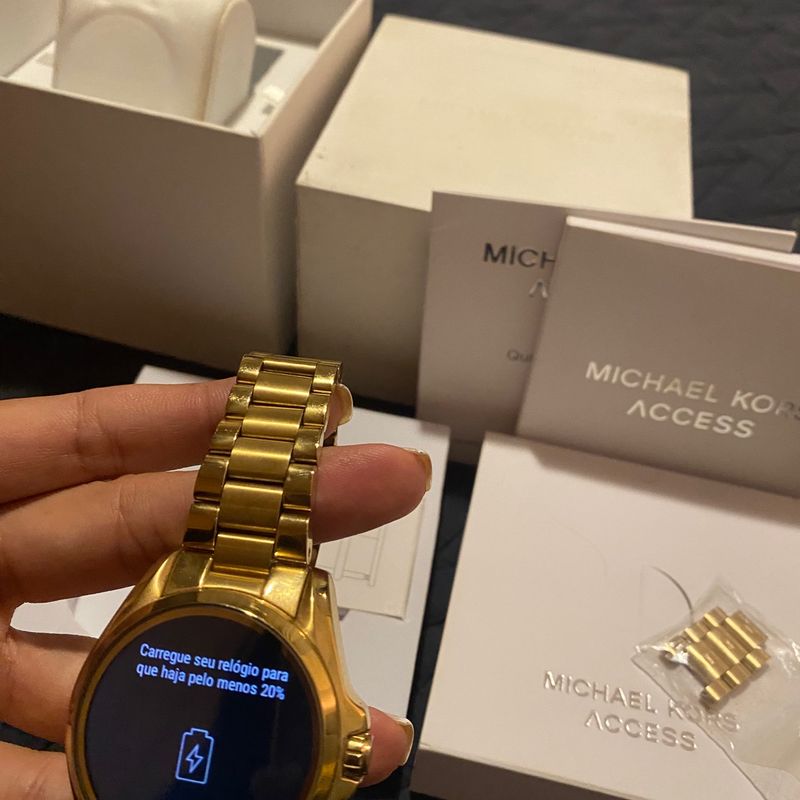 Relogio michael best sale kors smartwatch preço