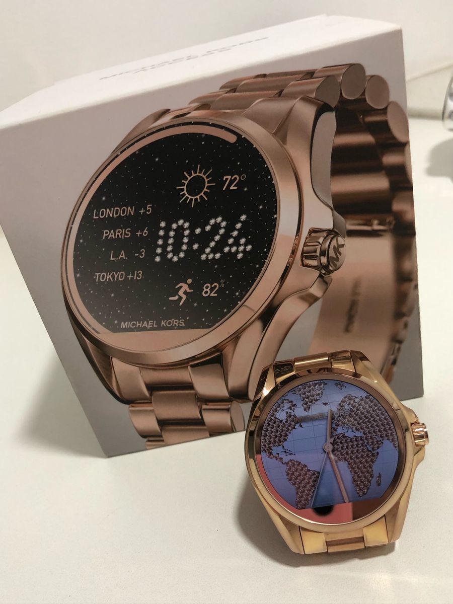 relogio michael kors feminino digital