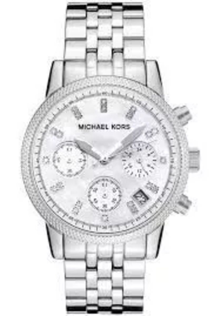 Relogio michael store kors prata feminino