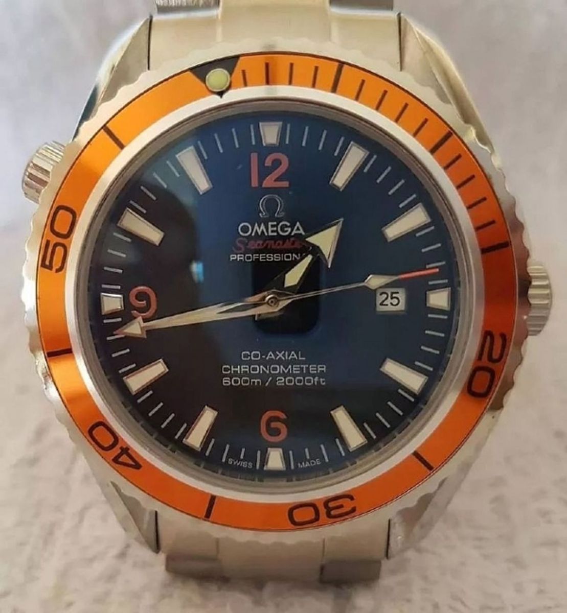 relogio omega 007 seamaster professional chronometer