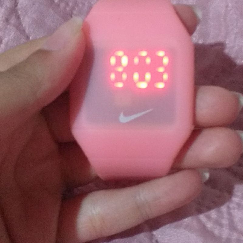 Relogio nike 2025 feminino rosa