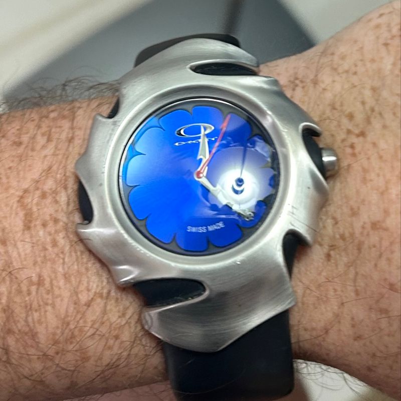 Oakley 腕時計 Relógio Oakley Original Blade Azul | Relógio Masculino Oakley