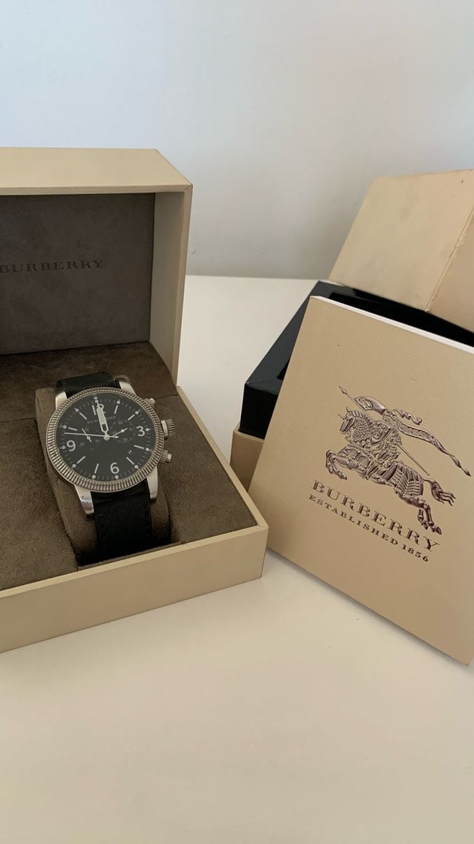 Relogio Original Burberry Burberry Nunca Usado 104064170 enjoei