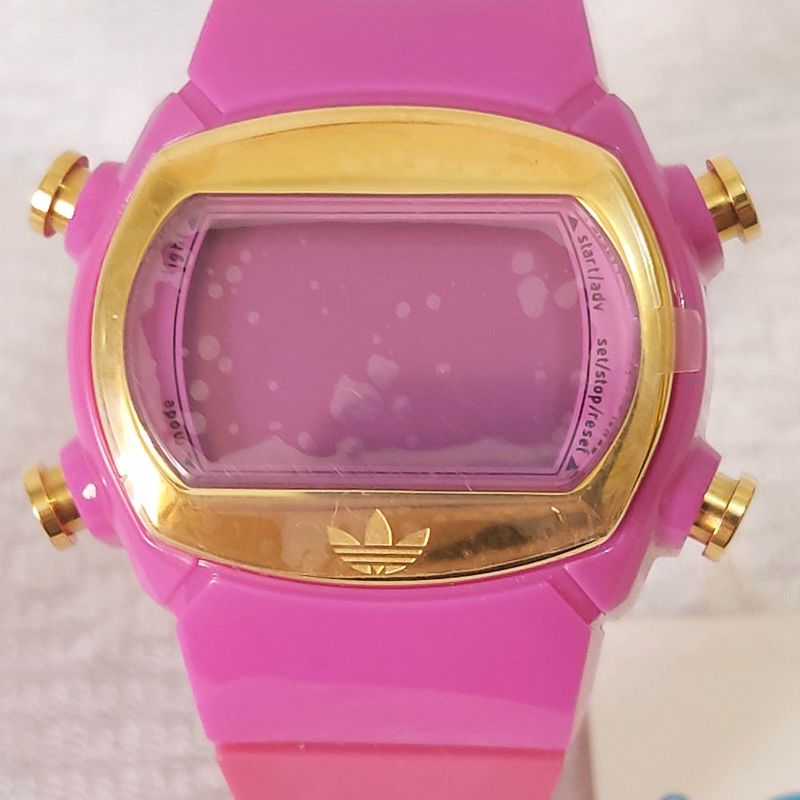 Adidas pink clearance watch