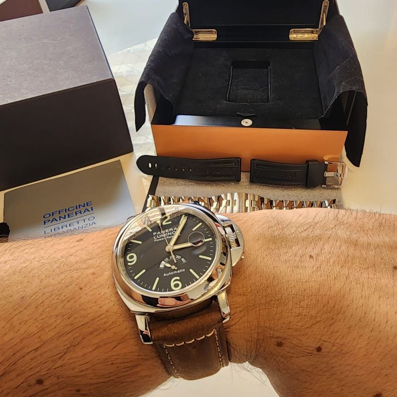 Rel gio Panerai Luminor Power Reserve N o Rolex Tag Heuer