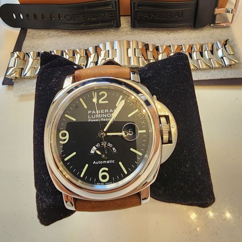 Rel gio Panerai Luminor Power Reserve N o Rolex Tag Heuer