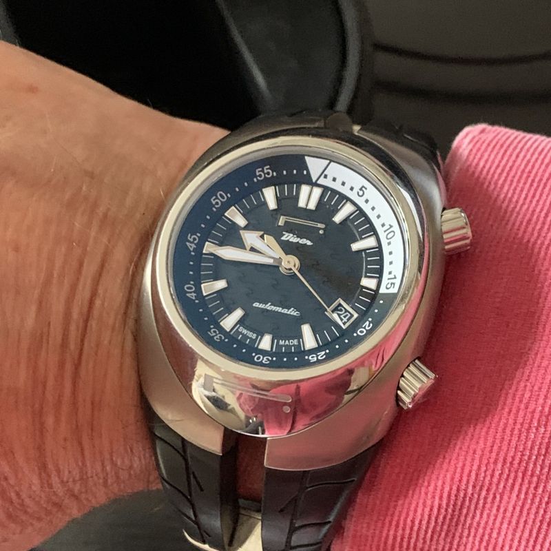 Relógio Pirelli Pzero Automático Titânio Black Face Usa | Pirelli