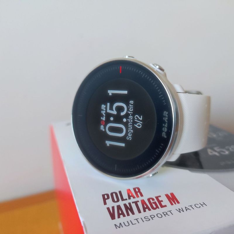 Rel gio Polar Vantage M Branco Rel gio Feminino Polar Garmin