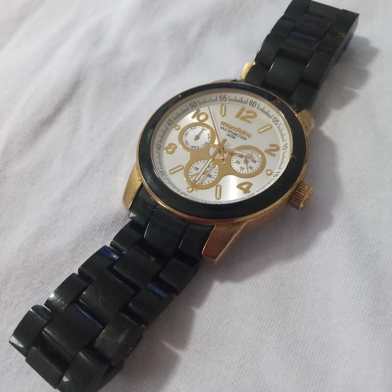 Relogio Preto Multifunction Mondaine Original Relogio Feminino Mondaine Usado 100948358 enjoei