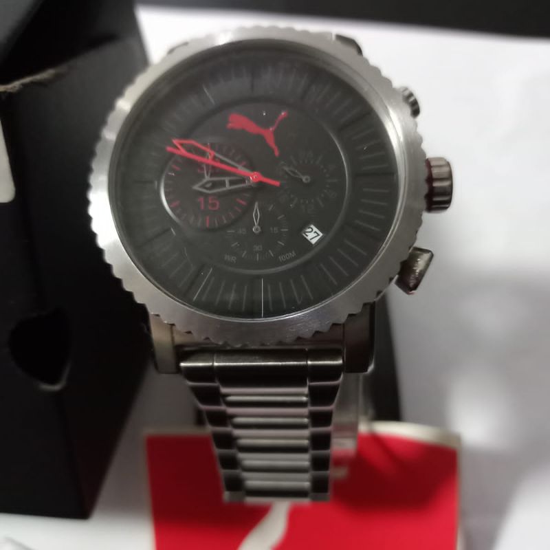 Relógio Puma 96222g0pmna1 Prata Puma Usado 91335145 enjoei