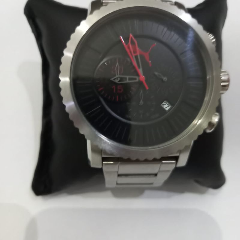 Relógio Puma 96222g0pmna1 Prata Puma Usado 91335145 enjoei