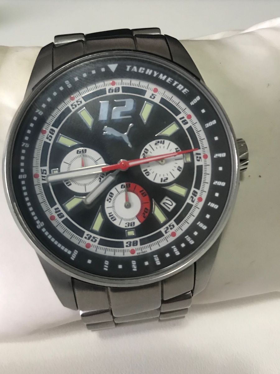 relogio puma take pole position