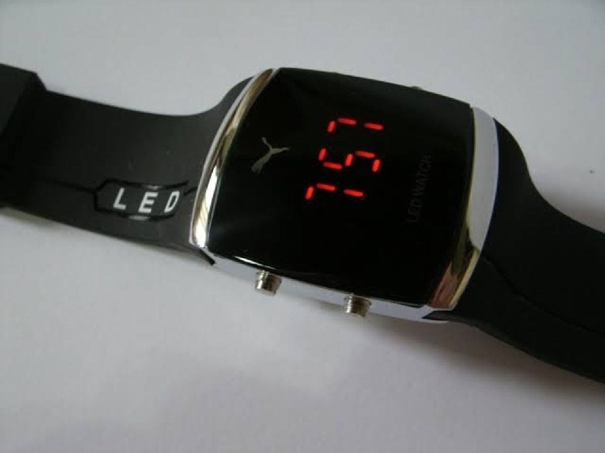 relogio puma led watch original preço