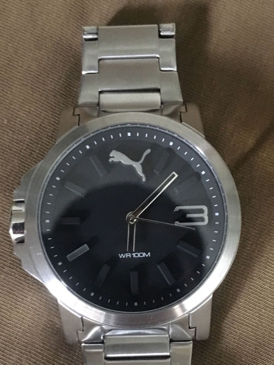 relogio puma wr100m