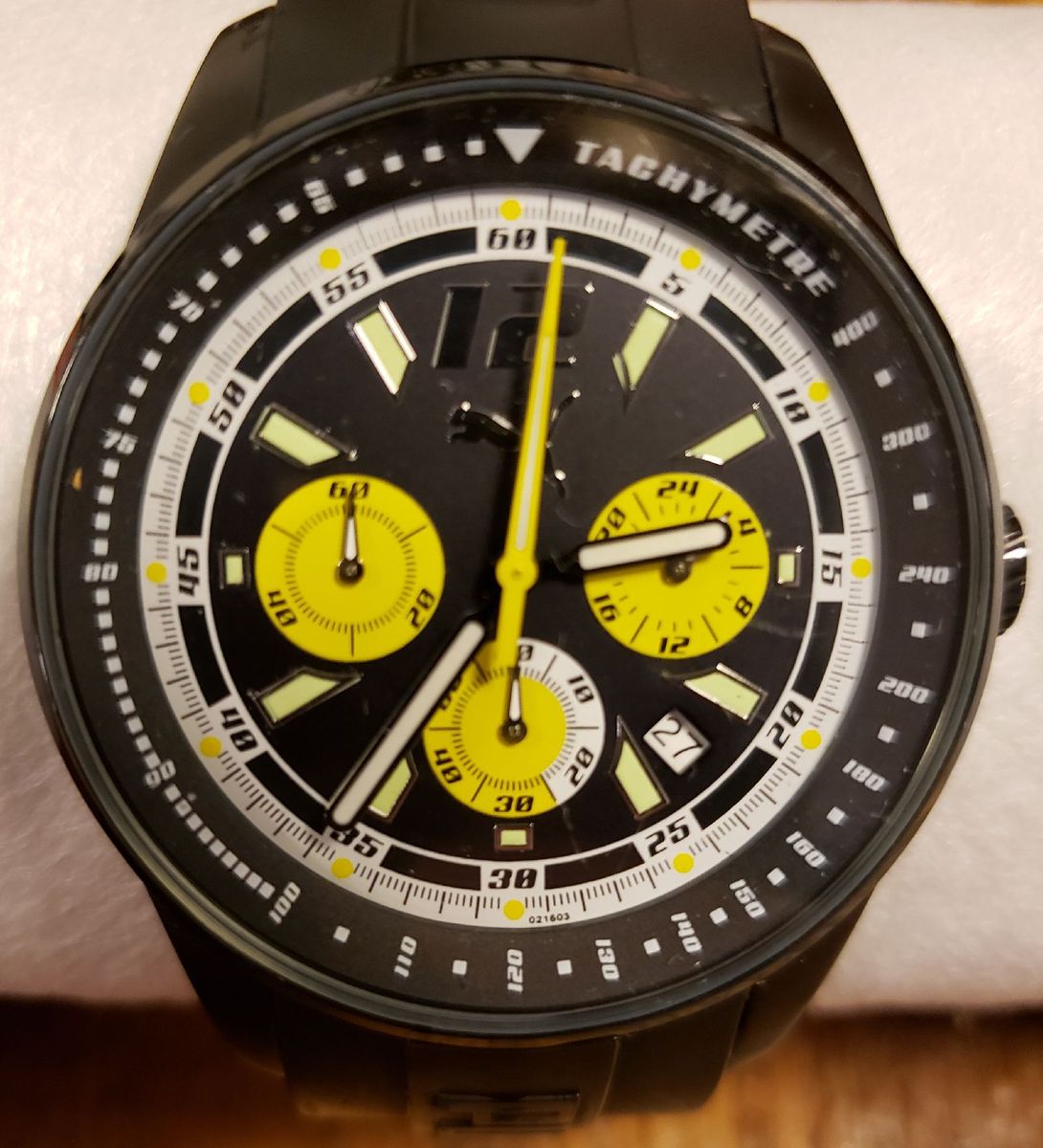 relogio puma masculino preto