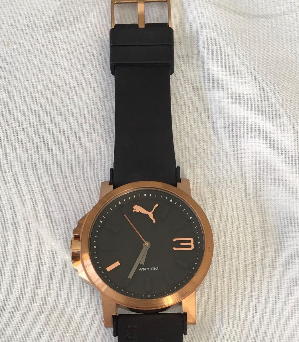 relogio puma rose