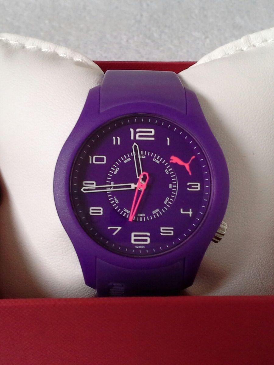 relogio puma water resistant 5 bar