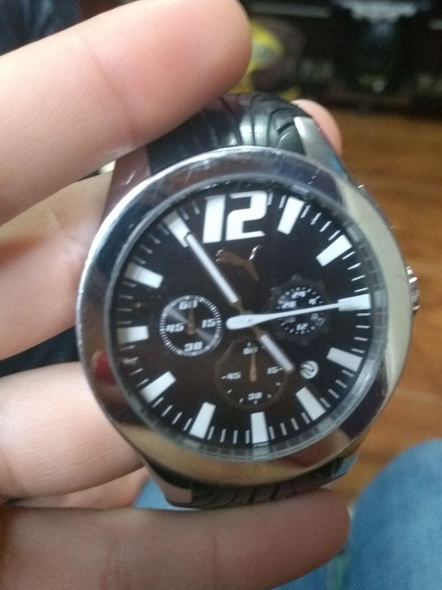 pulseira relogio puma take pole position