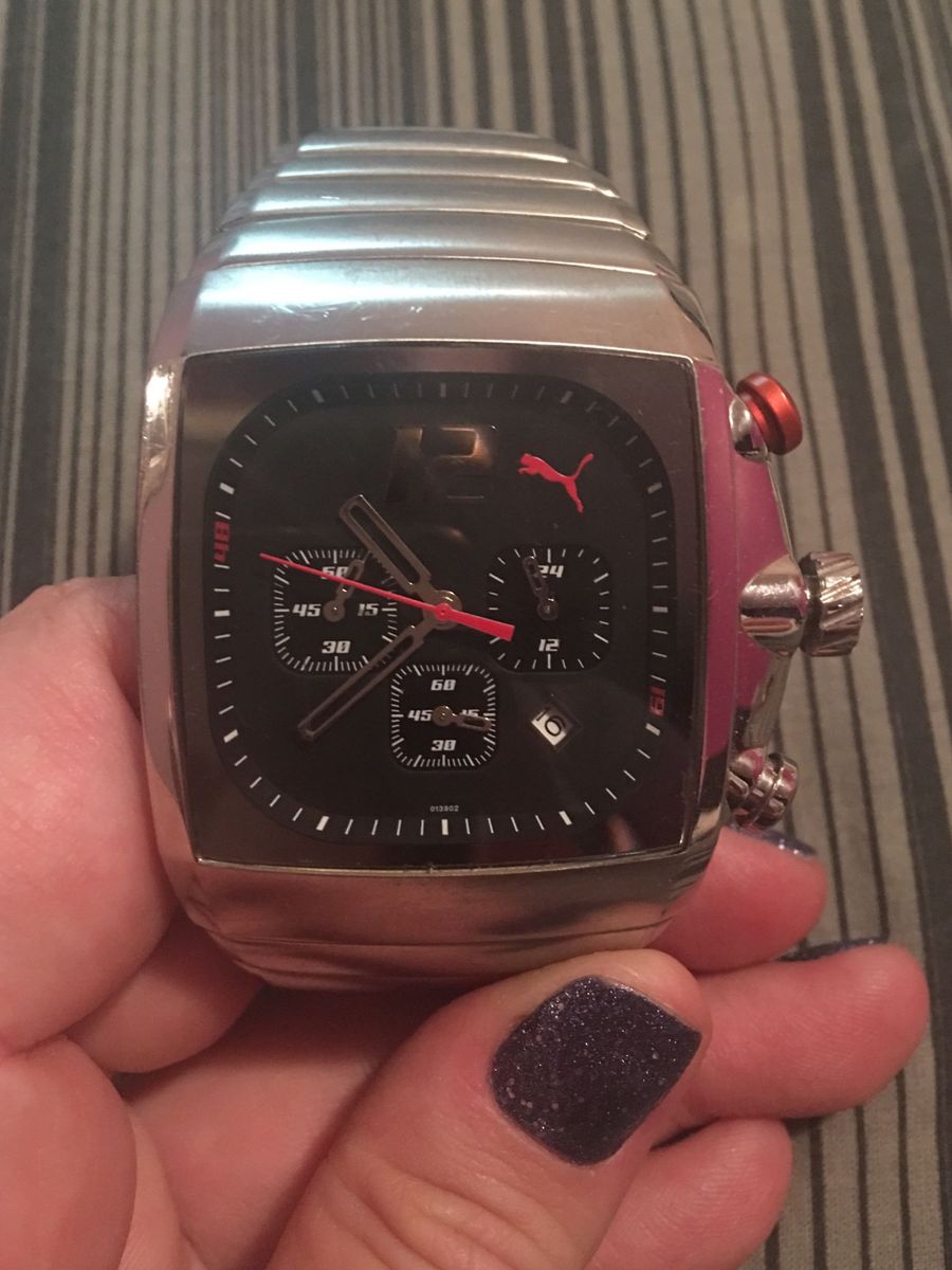 relogio puma take pole position