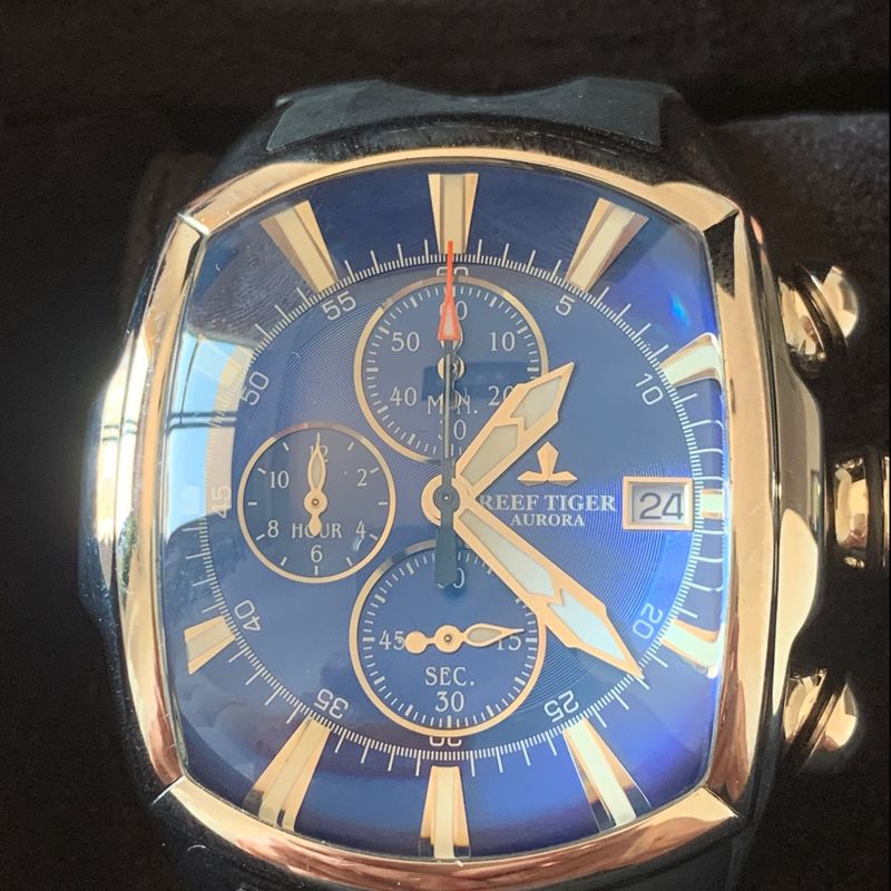 Relógio Reef Tiger Aurora Rga3069-T | Relógio Masculino Reef Tiger