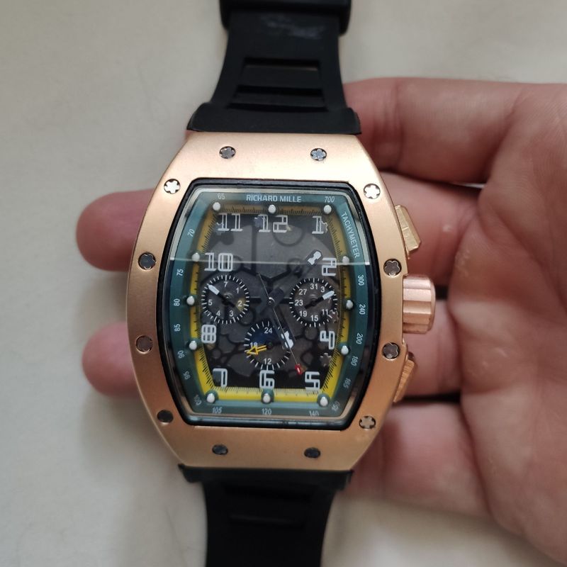 Rel gio Richard Mille Edicao Limitada Felipe Massa Usado Rel gio Masculino Richard Mille Usado 41855312 enjoei