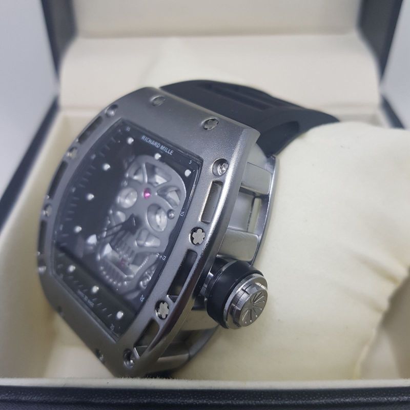 Relogio Richard Mille Prata Caveira Neymar Rel gio Masculino Richard Mille Nunca Usado 23158260 enjoei