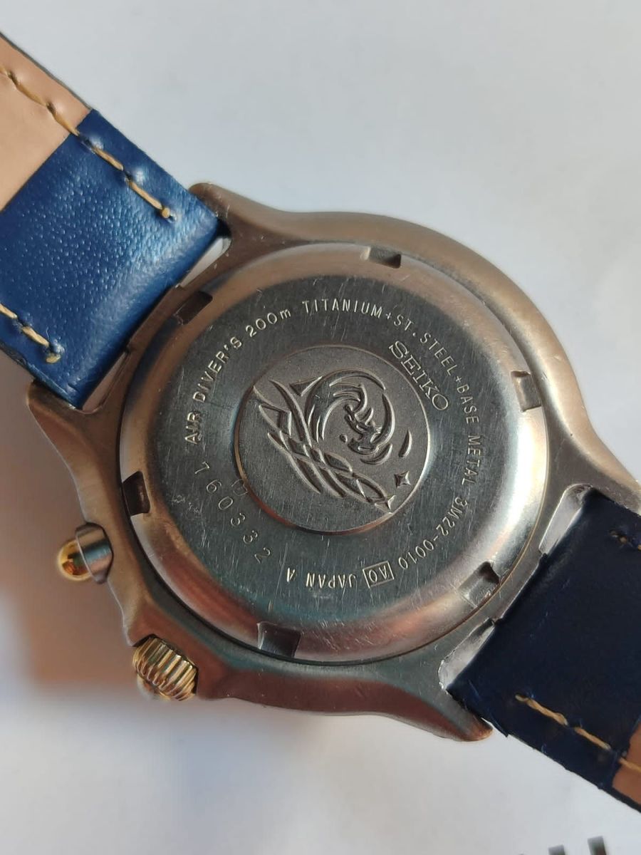Relógio Seiko Ags Titanium Scuba 200m | Relógio Masculino