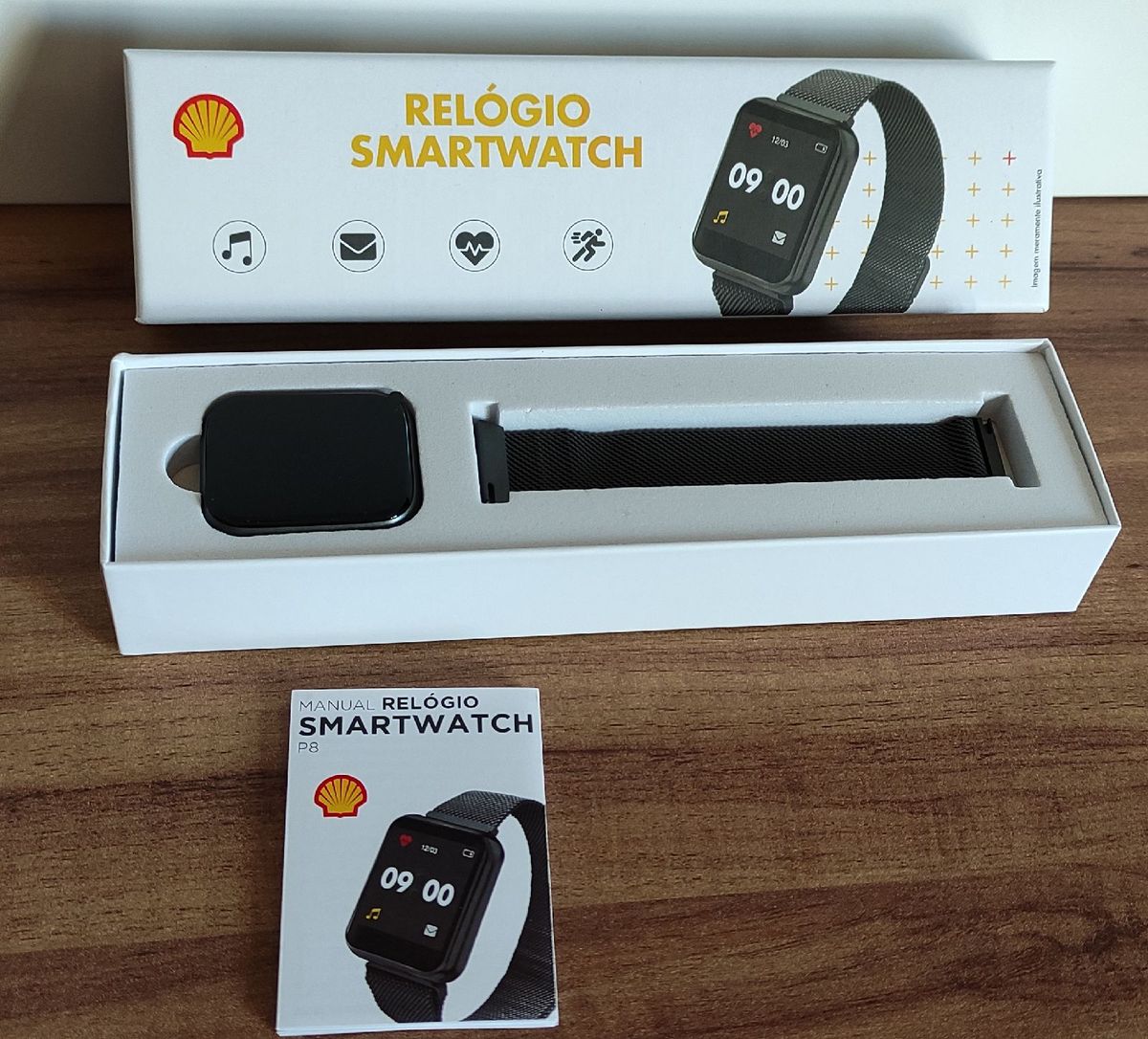 Relógio Smartwatch Shell | Relógio Feminino Shell Nunca Usado 68691986 ...