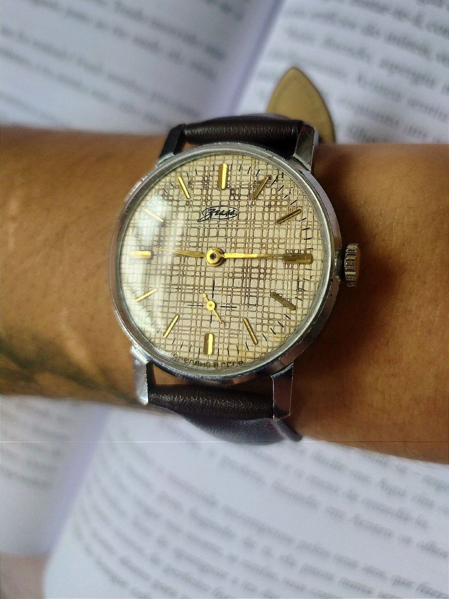 Montre Vintage ZIM URSS – Calibre 2603, 15 Rubis, Années 1950