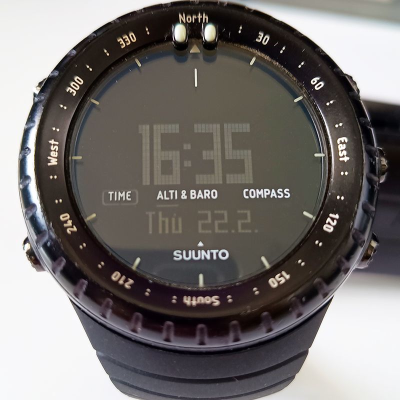 Relógio Suunto Core All Black Military Original | Suunto Usado